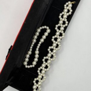 Luvetto – Handmade Gemstone & Crystal Pearl Bracelets (2 pc)