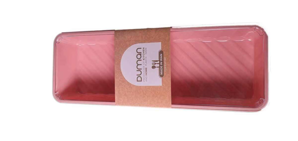 Arylic Cutlery Storage Box Container/Box Pink Color /Kitchen Accessories