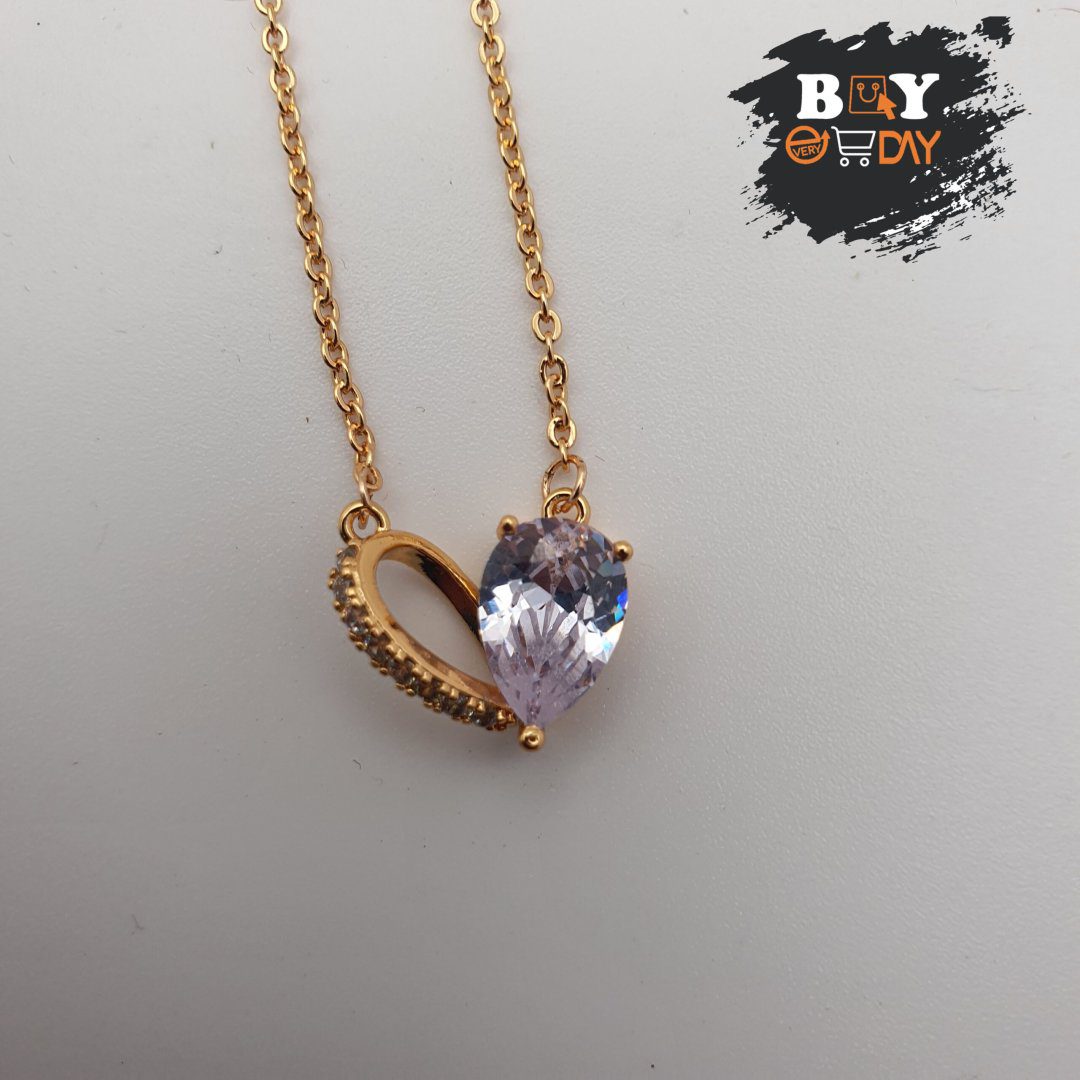 Sparkling Heart CZ Necklace: A Perfect Gift for Her