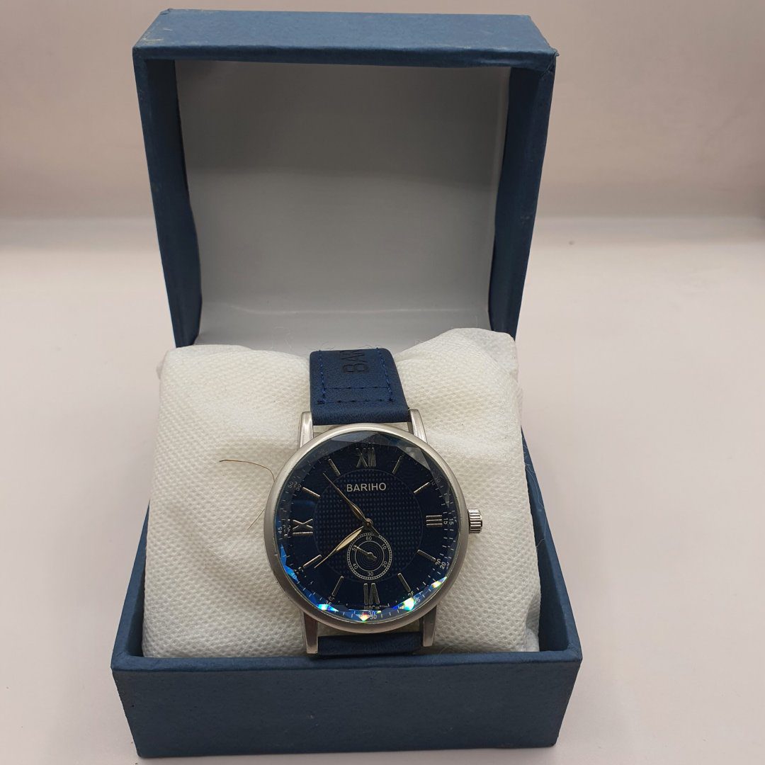 Bariho Casual Watch For Men Analog Leather