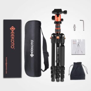 GEEKOTO 77’’ Tripod, Camera Tripod for DSLR