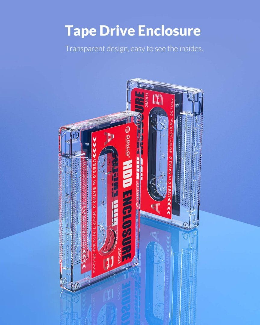 ORICO 2.5'' External Hard Drive Enclosure