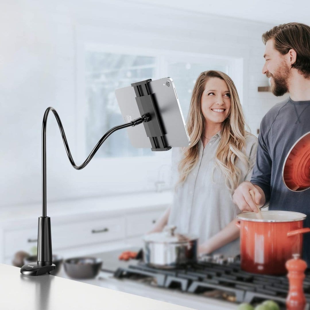 Gooseneck Tablet Holder Stand for Bed
