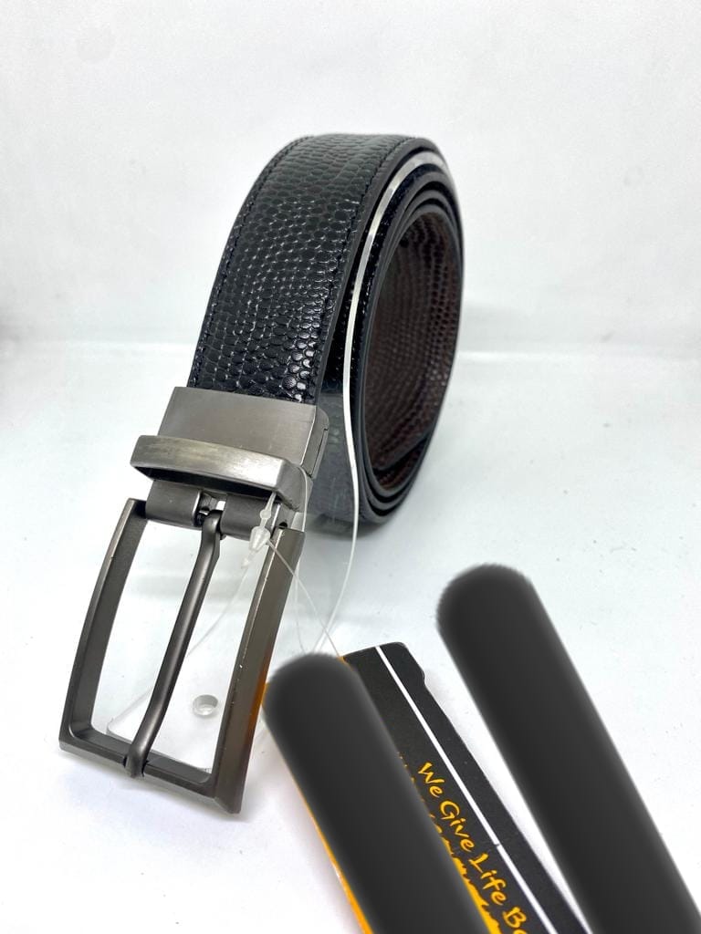 2 in 1 Belt For Men Leather