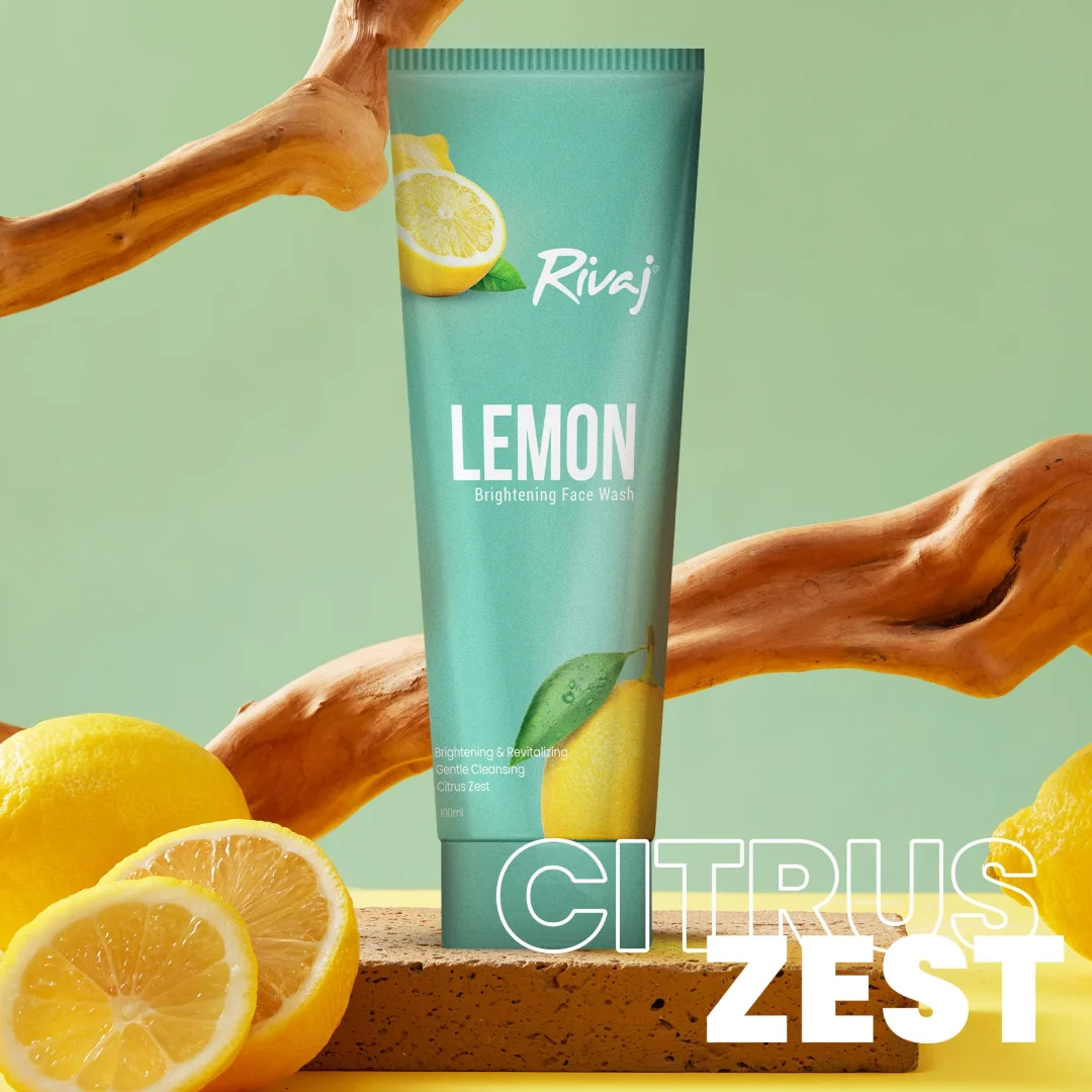 Rivaj Whitening Face Wash – Lemon Extract